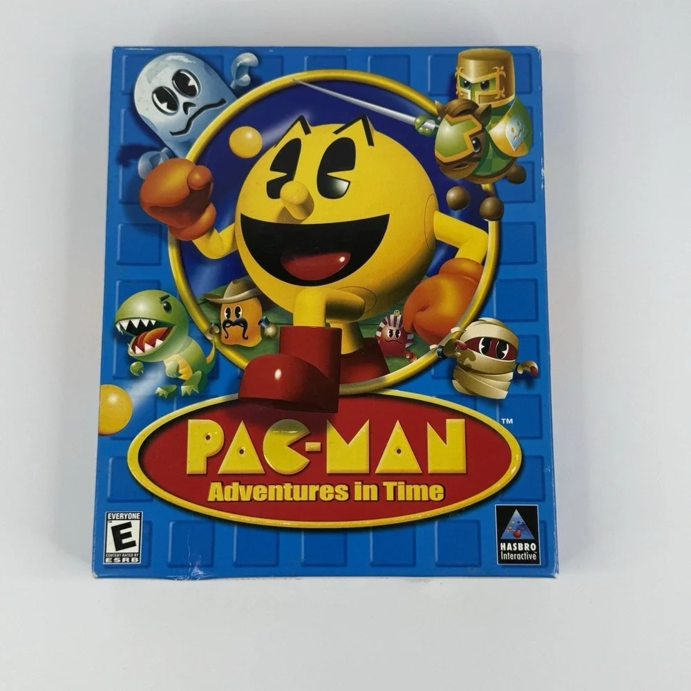 VTG Pac-Man Adventures in Time Big Box PC Game Hasbro Brand New‎ Sealed